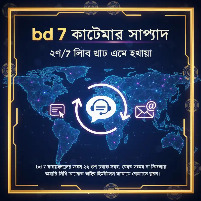 bd 7 কাস্টমার সাপোর্ট টিম আপনার সেবায় নিয়োজিত